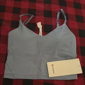lululemon athletica Blue Sports Bra with Adjustable Straps